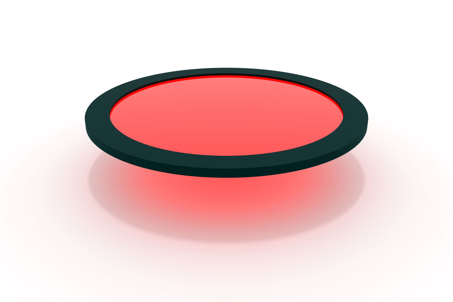 Porthole Bung - Opaque Red