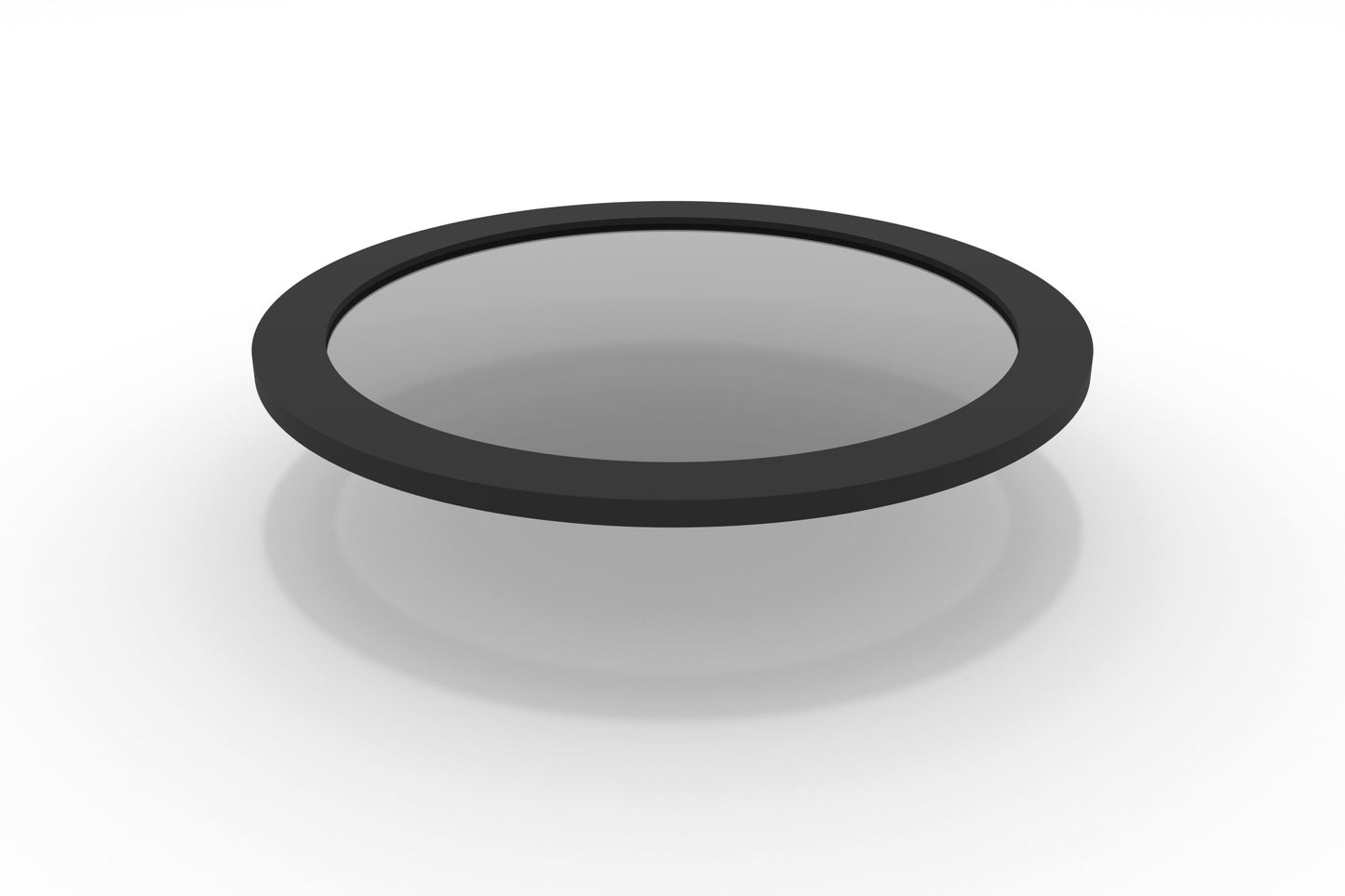 Porthole Bung - Frosted Light Grey