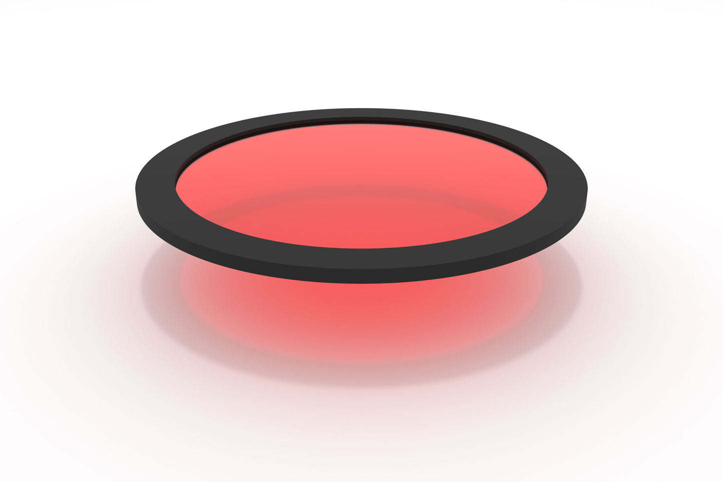 Porthole Bung - Frosted Red