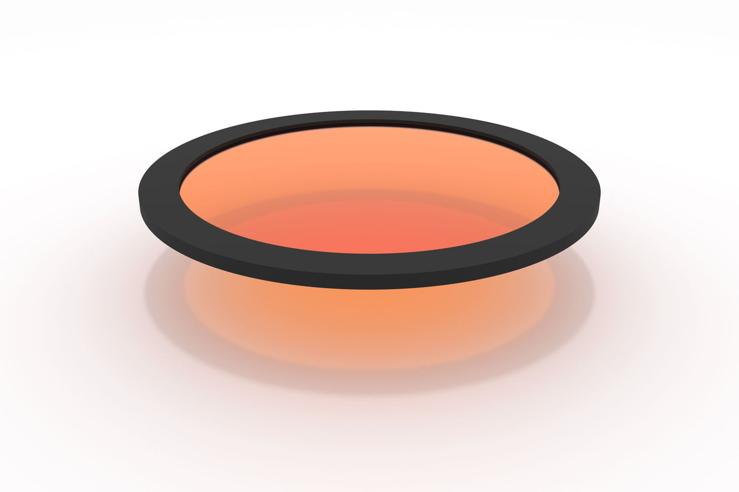 Porthole Bung - Transparent Orange