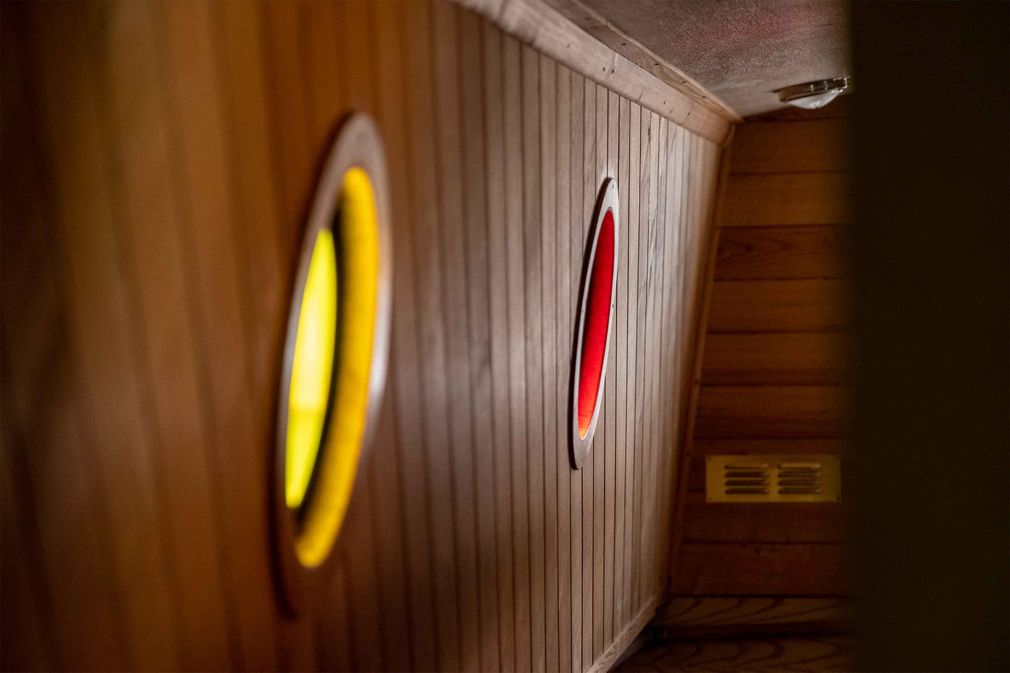 Porthole Bung - Opaque Red